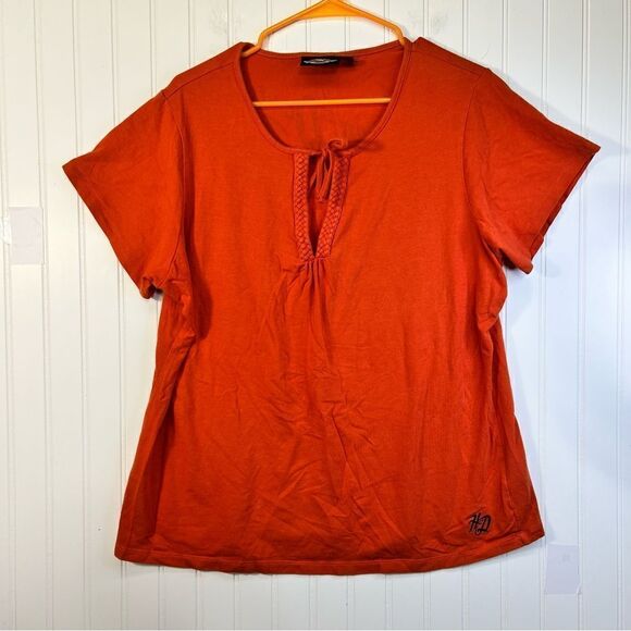 Harley Davidson Womens Size 1x. Forever free shirt - Picture 3 of 16